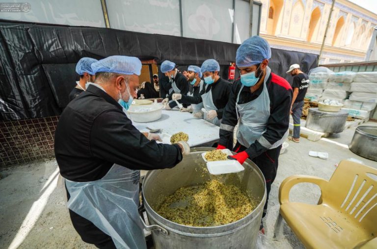 خدمت رسانی موکب امام حسن علیه‌السلام