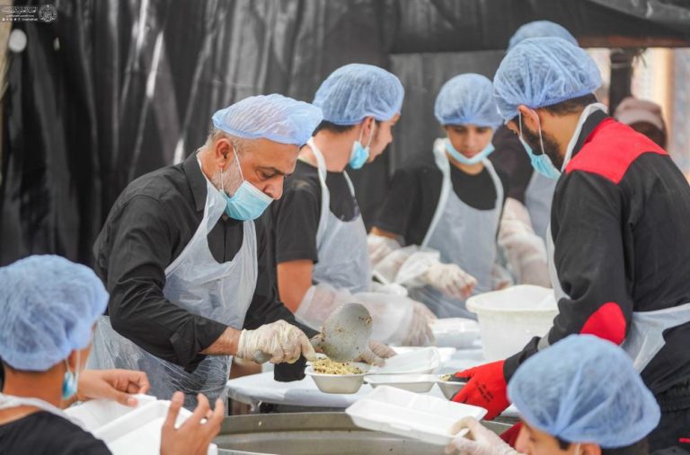 خدمت رسانی موکب امام حسن علیه‌السلام