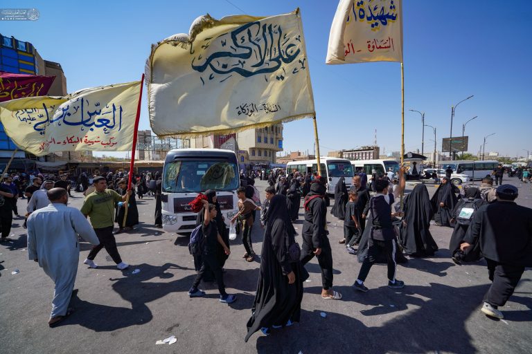 حمل و نقل زائران در شهادت نبی اکرم توسط آستان مقدس علوی ۵