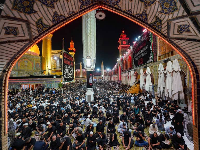 مراسم سوگواری شهادت رسول خاتم