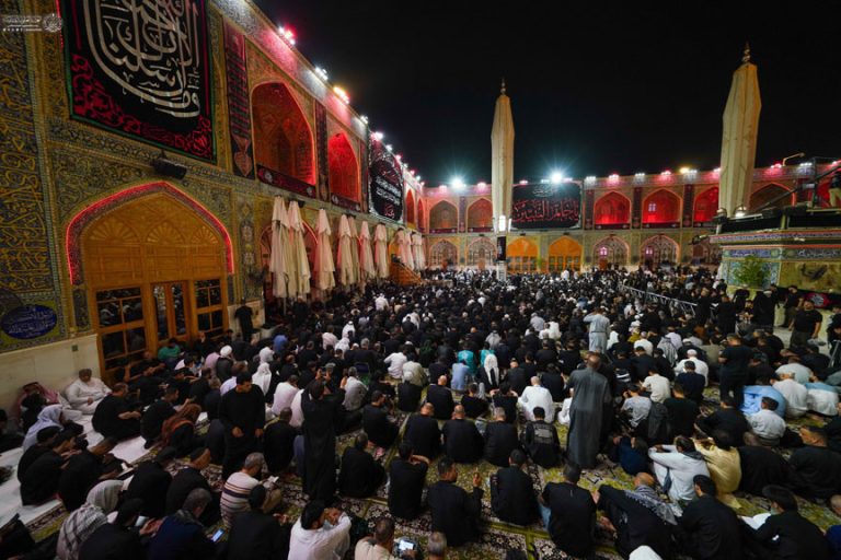 مراسم سوگواری شهادت رسول خاتم