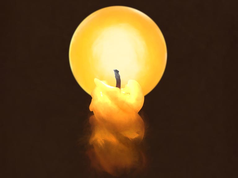 پیامبر در آخرین لحظات عمر