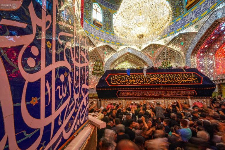 زیارت مضجع شریف علوی