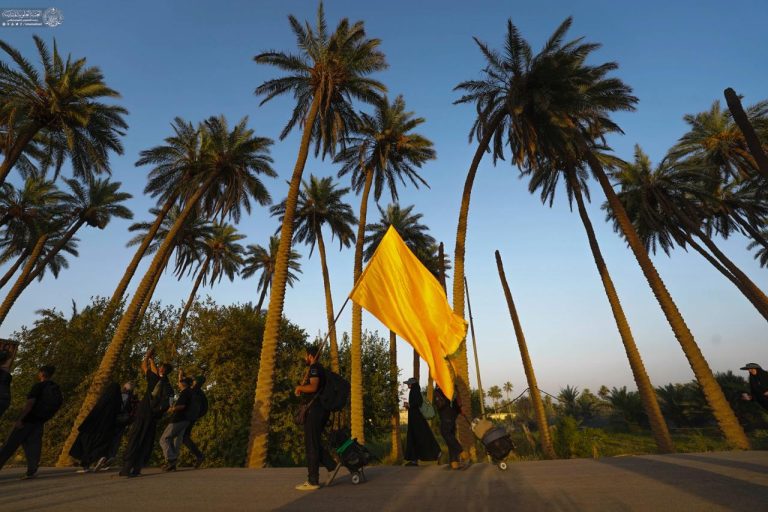 زائران اربعین، راهی حرم سیدالشهدا علیه‌السلام شده‌اند.