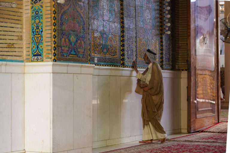 زائران حرم مطهر علوی