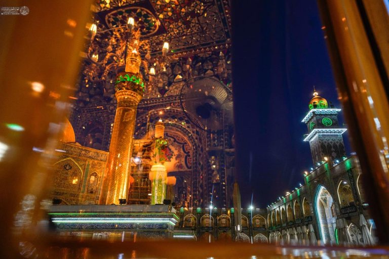 شکوه جشن میلاد پیامبر رحمت در حرم مطهر علوی