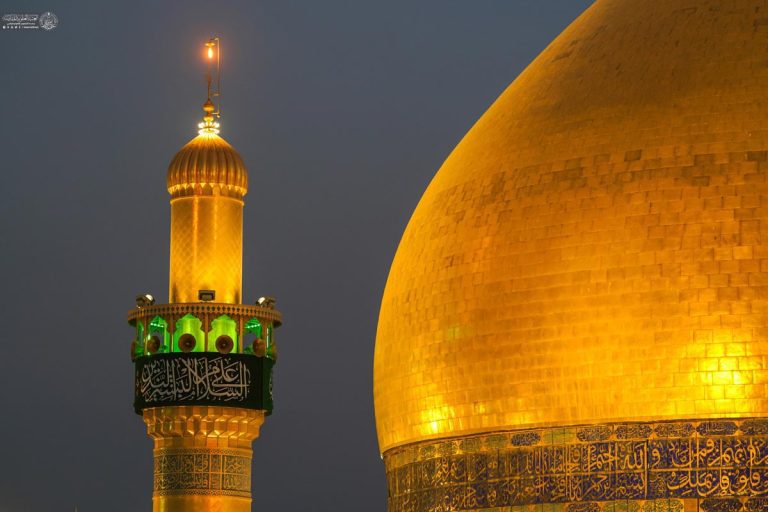 شکوه جشن میلاد پیامبر رحمت در حرم مطهر علوی