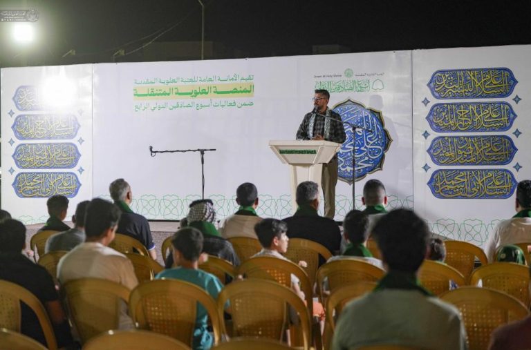 برپایی سکوی سیار فرهنگی به مناسبت میلاد پیامبر اعظم صلىاللهعلیهوآله توسط آستان مقدس علوی