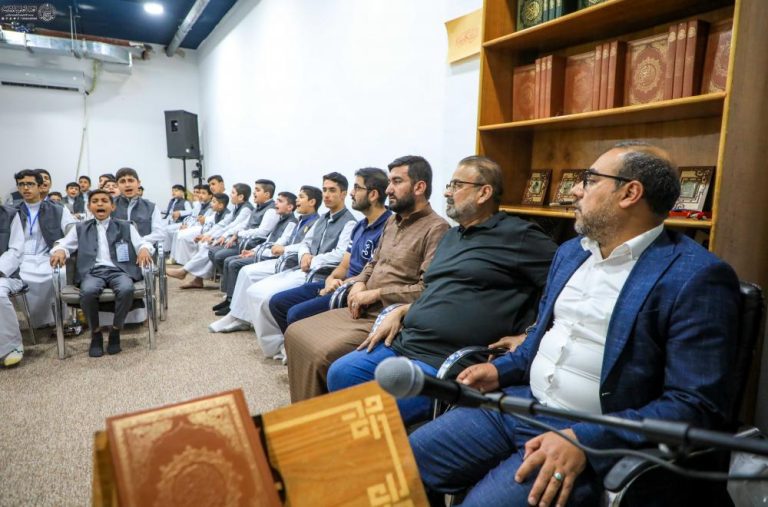 میزبانی آستان مقدس علوی از هیئت پاکستانی