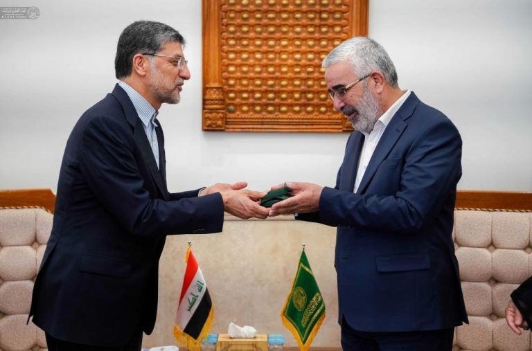 میزبانی تولیت آستان مقدس علوی از قائم مقام آستان قدس رضوی