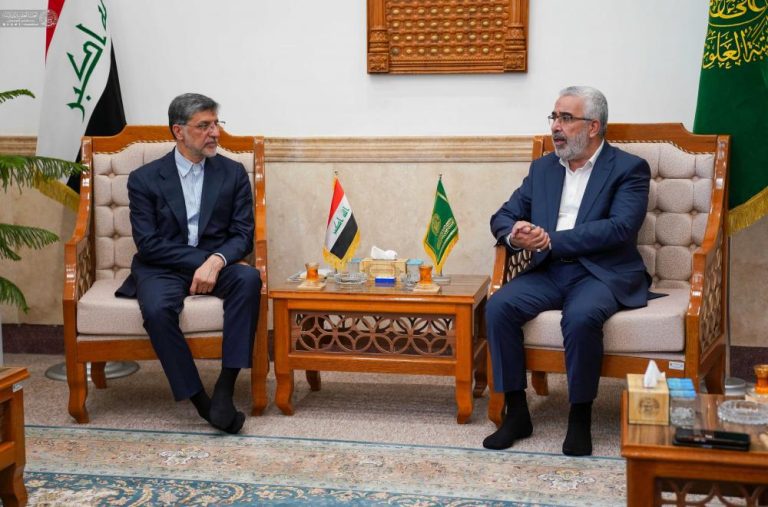 میزبانی تولیت آستان مقدس علوی از قائم مقام آستان قدس رضوی