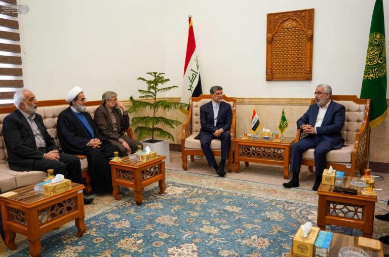 میزبانی تولیت آستان مقدس علوی از قائم مقام آستان قدس رضوی