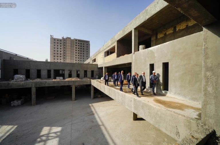 بازدید تولیت آستان مقدس علوی از پروژههای خدماتی و آموزشی