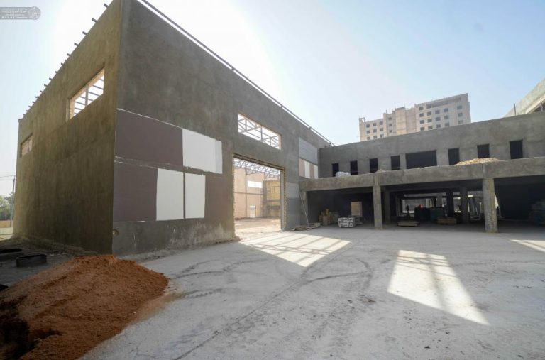 بازدید تولیت آستان مقدس علوی از پروژههای خدماتی و آموزشی