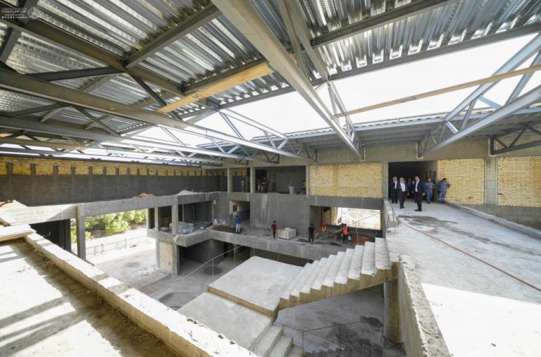 بازدید تولیت آستان مقدس علوی از پروژههای خدماتی و آموزشی