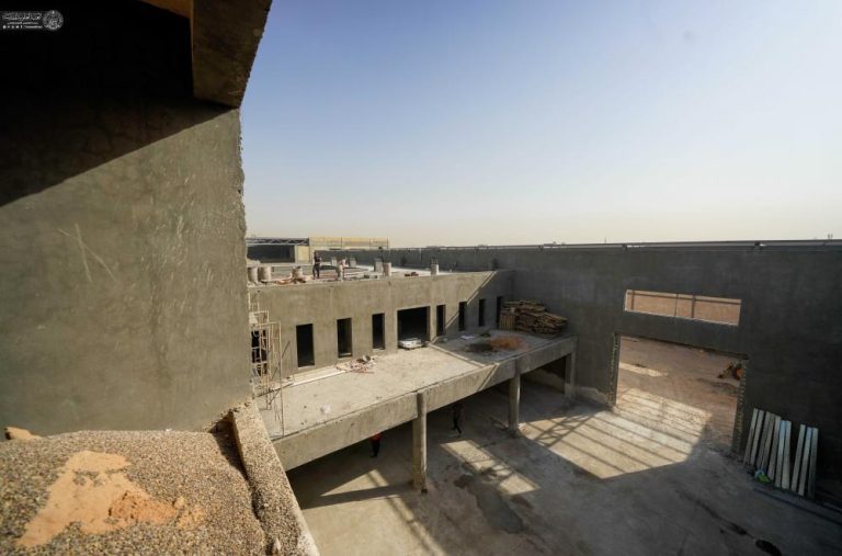 بازدید تولیت آستان مقدس علوی از پروژههای خدماتی و آموزشی