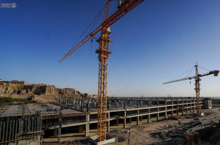 پروژه پارکینگ بزرگ نجف تحت نظارت آستان مقدس علوی طرحی مهم در جهت خدمت‌رسانی به زائران