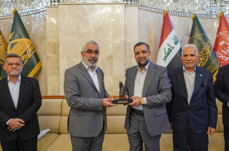 تبریک و تهنیت تولیت آستان مقدس علوی به تولیت جدید آستان مقدس امامین کاظمین