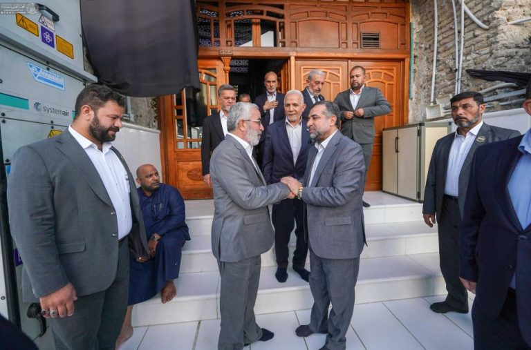 تبریک و تهنیت تولیت آستان مقدس علوی به تولیت جدید آستان مقدس امامین کاظمین