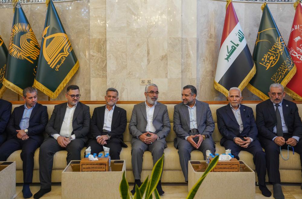 تبریک و تهنیت تولیت آستان مقدس علوی به تولیت جدید آستان مقدس امامین کاظمین
