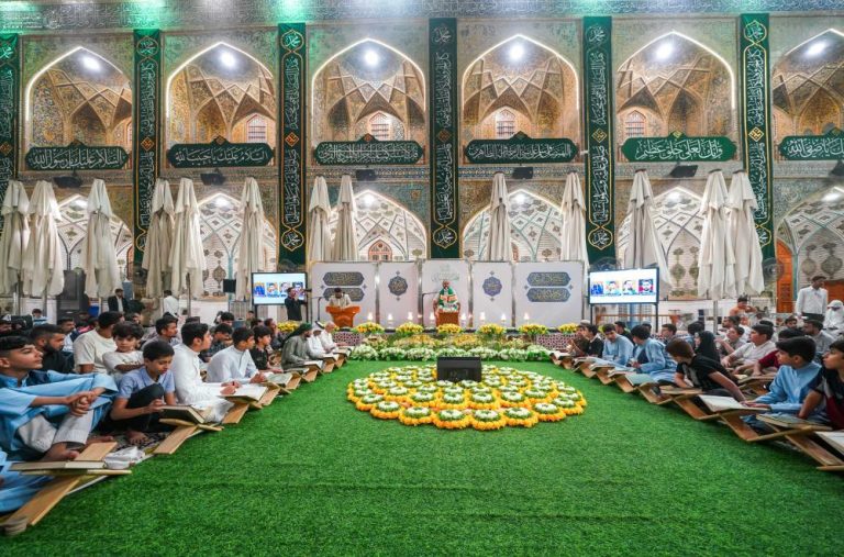 برگزاری محفل بینالمللی قرآن کریم در حرم مطهر علوی