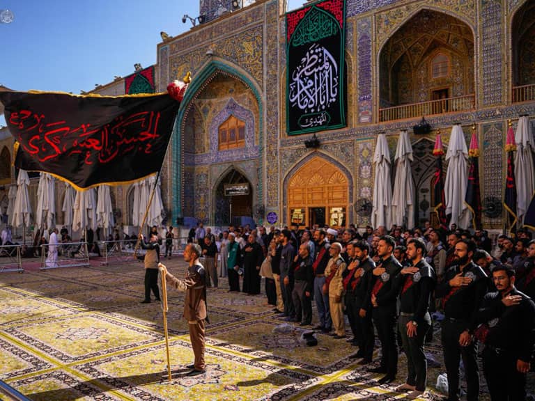 عزاداری خادمان علوی