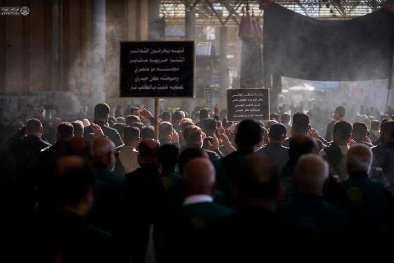 عزاداری خادمان علوی