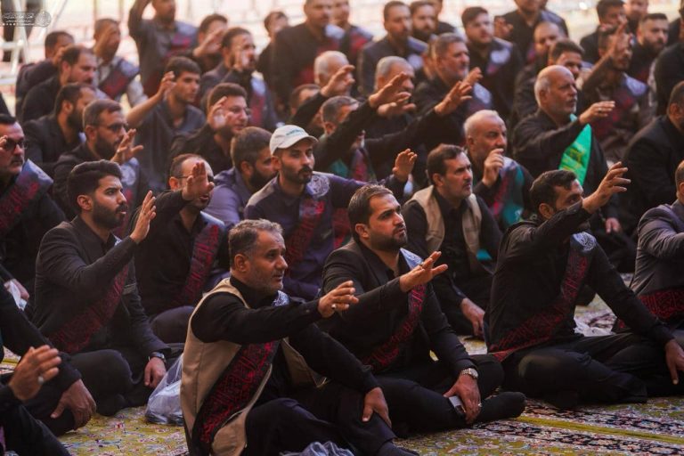 عزاداری خادمان علوی