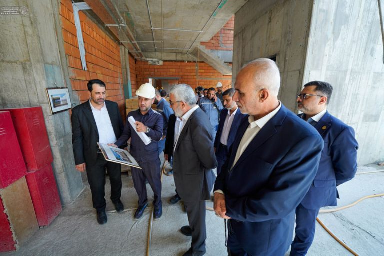 بازدید تولیت آستان مقدس علوی