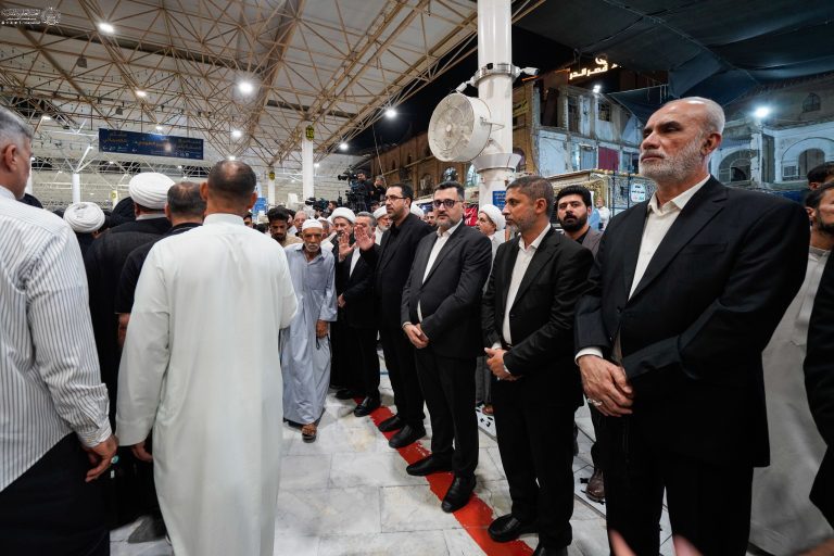 مراسم ترحیم همسر آیت‌الله العظمی سیستانی