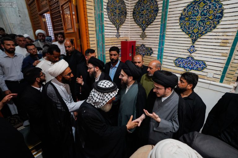 مراسم ترحیم همسر آیتالله العظمی سیستانی