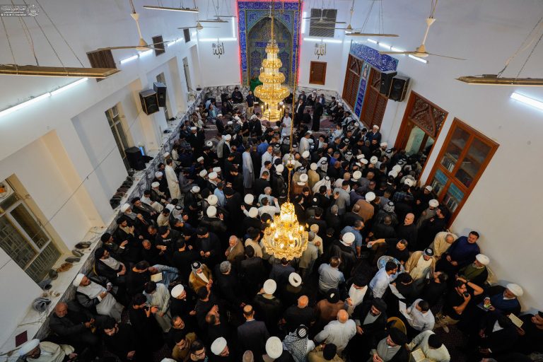 مراسم ترحیم همسر آیت‌الله العظمی سیستانی