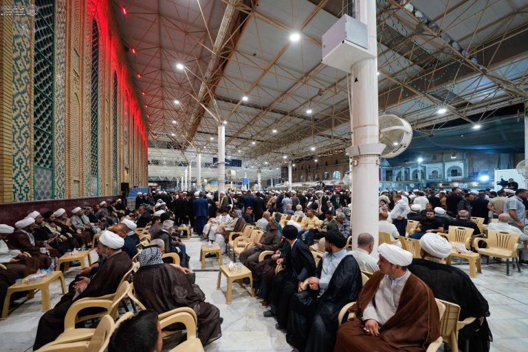 مراسم ترحیم همسر آیت‌الله العظمی سیستانی