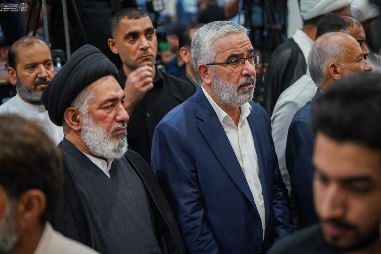 مراسم ترحیم همسر آیت‌الله العظمی سیستانی