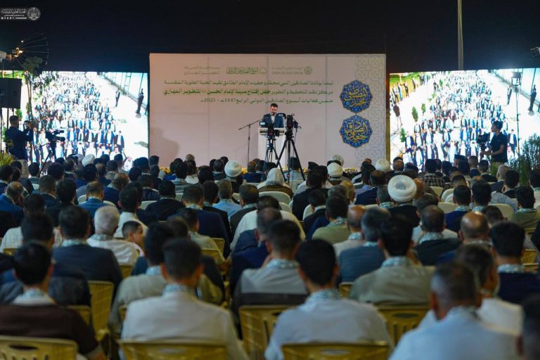 افتتاحیه شهرک امام حسن علیه‌السلام در جریان هفته جهانی صادقین