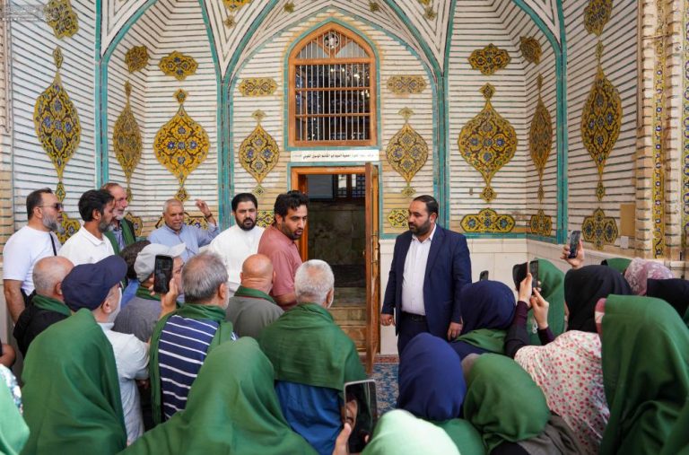 میزبانی آستان مقدس علوی از هیئت علمی کشور ترکیه