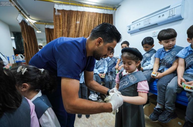 برگزاری برنامۀ علمی و تفریحی ویژۀ کودکان مهدکودک «احباب امیر» توسط آستان مقدس علوی