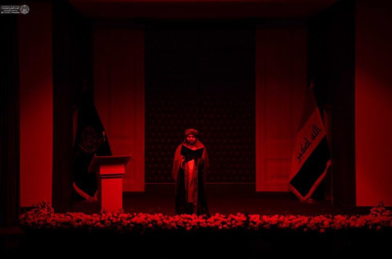 میزبانی آستان مقدس علوی از دانشجویان دانشگاه کوفه در سالروز میلاد حضرت زینب (سلاماللهعلیها)