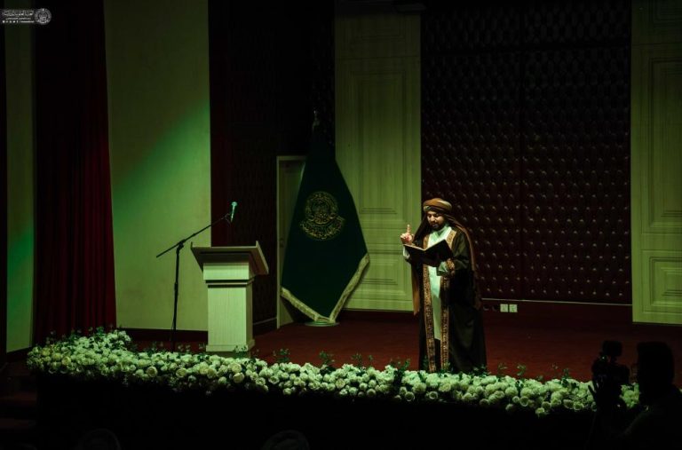 میزبانی آستان مقدس علوی از دانشجویان دانشگاه کوفه در سالروز میلاد حضرت زینب (سلاماللهعلیها)