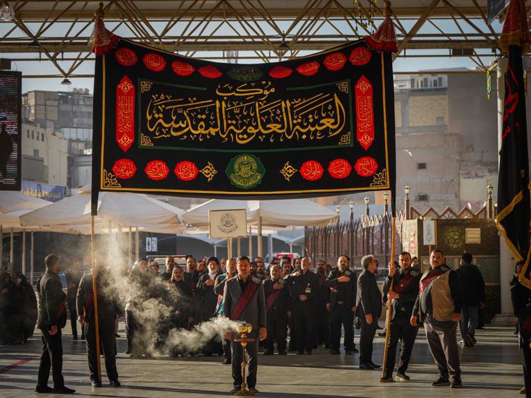 مراسم عزاداری خادمان