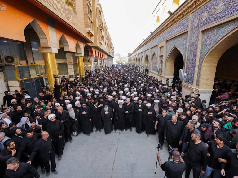 دستۀ عزاداری علمای نجف