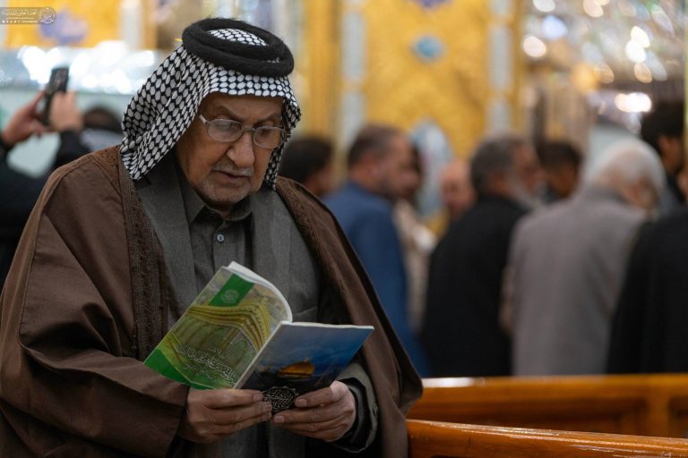 حال‌و‌هوای صحن‌وسرای مرقد مطهر علوی در روز زیارتی