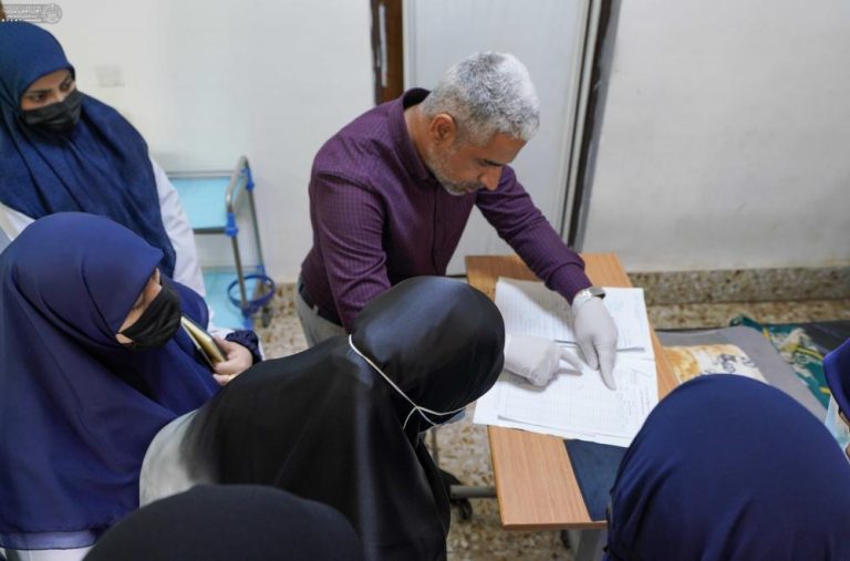 برگزاری برنامۀ جامع آموزشی ویژۀ کادرهای پرستاری در آستان مقدس علوی با همکاری ادارۀ بهداشت نجف