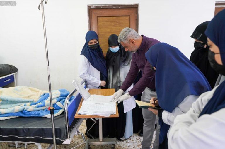 برگزاری برنامۀ جامع آموزشی ویژۀ کادرهای پرستاری در آستان مقدس علوی با همکاری ادارۀ بهداشت نجف