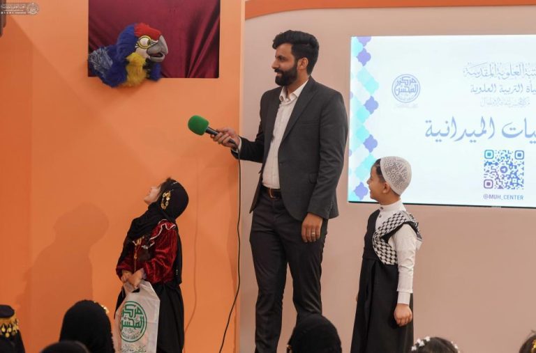 آغاز فعالیت مرکز فرهنگی محسن در جشنوارۀ بین‌المللی کودک عراق