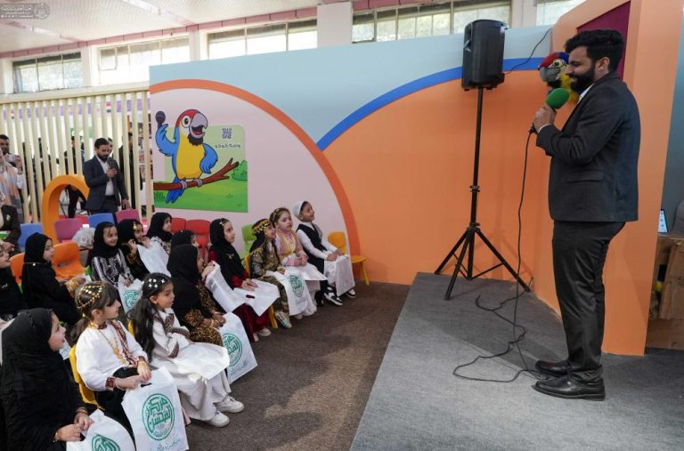 آغاز فعالیت مرکز فرهنگی محسن در جشنوارۀ بین‌المللی کودک عراق