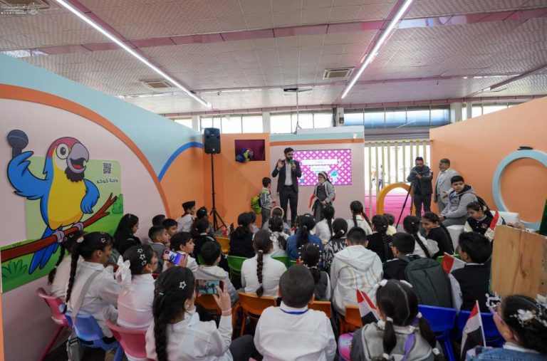 آغاز فعالیت مرکز فرهنگی محسن در جشنوارۀ بین‌المللی کودک عراق