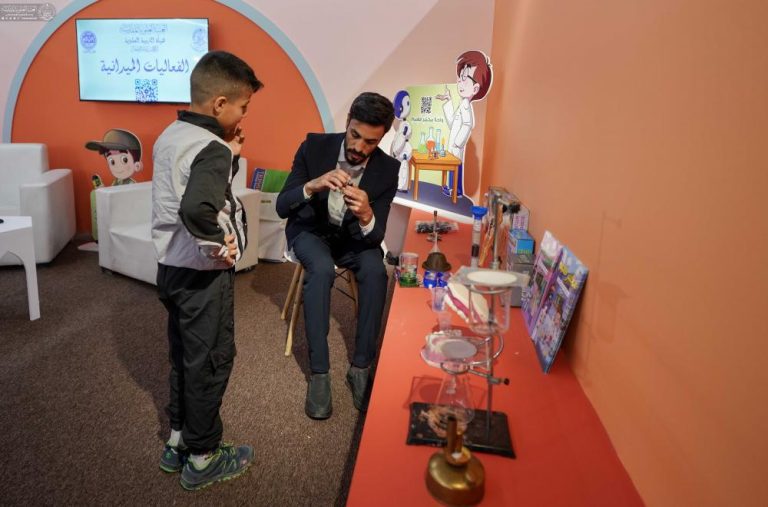 آغاز فعالیت مرکز فرهنگی محسن در جشنوارۀ بین‌المللی کودک عراق