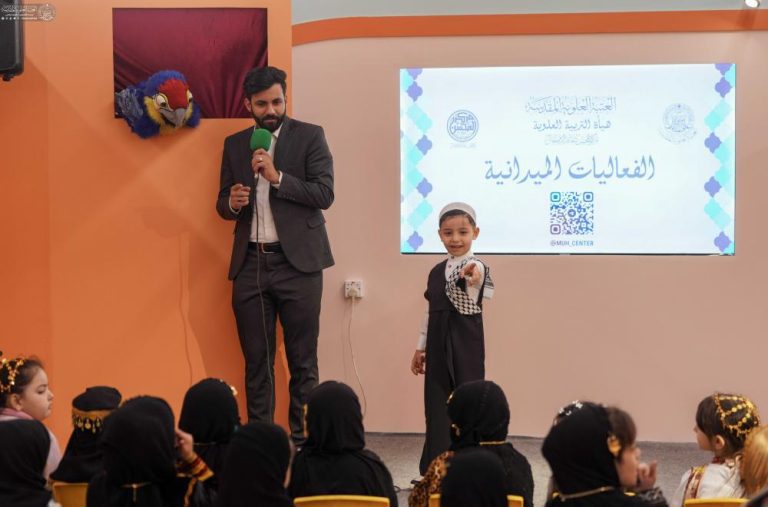 آغاز فعالیت مرکز فرهنگی محسن در جشنوارۀ بین‌المللی کودک عراق