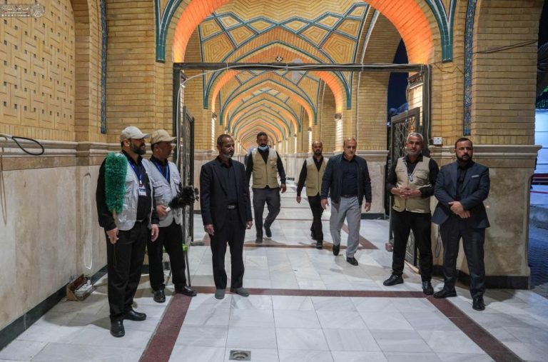 طرح جامع آستان مقدس علوی جهت خدمت‌رسانی به زائران در ایام شهادت حضرت زهرا (سلام‌الله‌علیها)